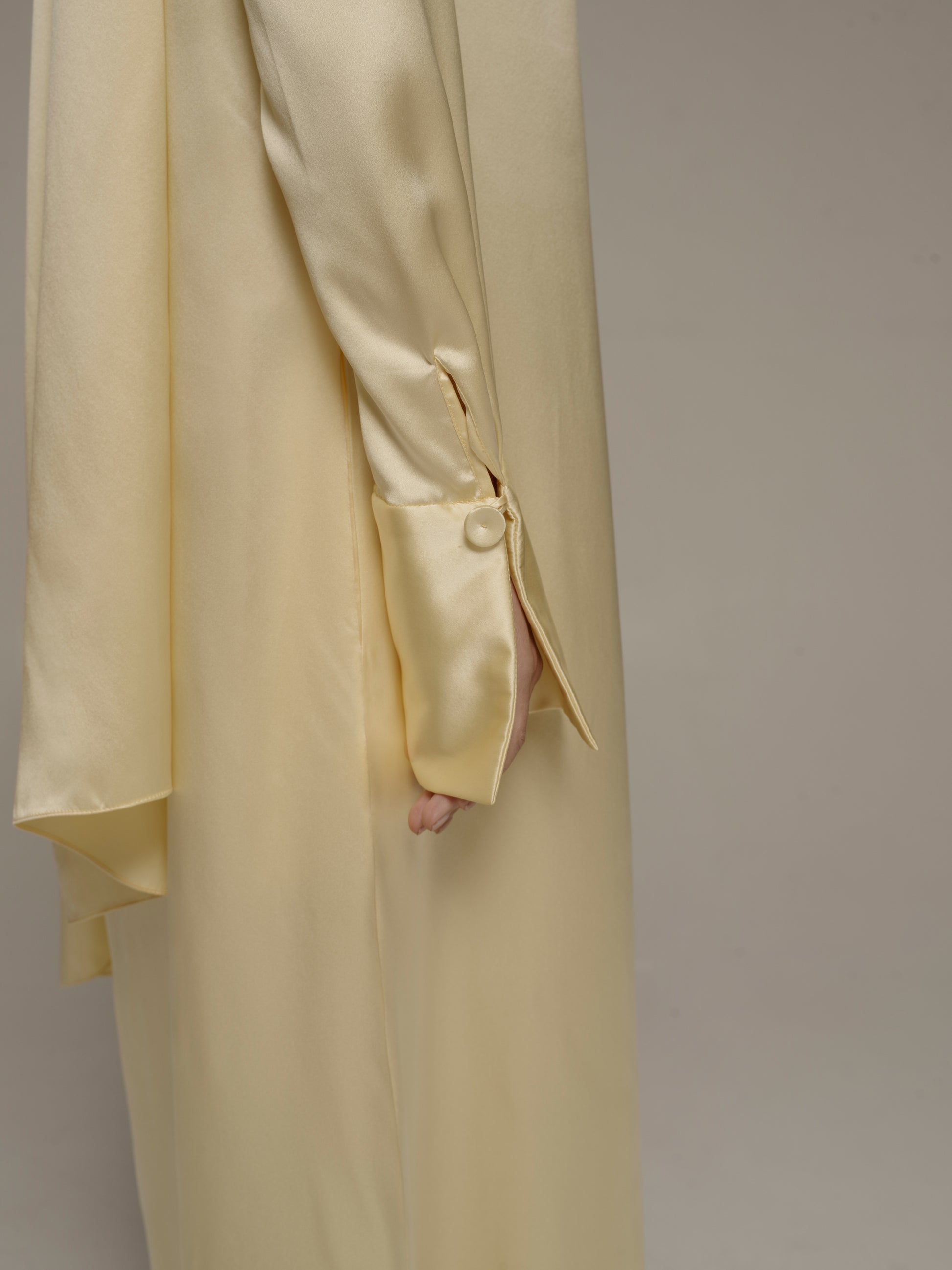 Scarf Dress in Silk Charmeuse Seht Scarf Dress in Silk Charmeuse Seht